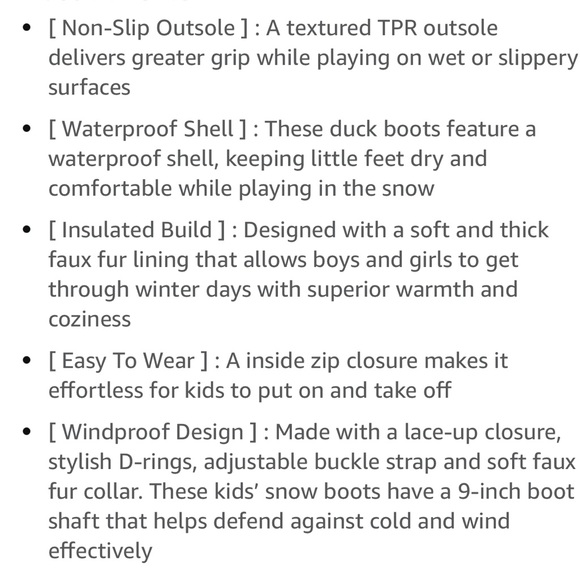 Dream Pairs boots winter girls - Picture 6 of 10